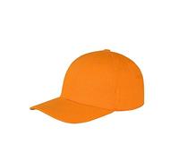 [ My Sunshine] Mens Ladies Baseball Cap Brushed Cotton Low Profile Plain Sports Summer Hat (Orange)