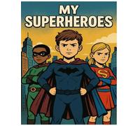 My Superheroes: Coloring Book for Kids Ages 5-10