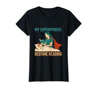 My Superpower: Bedtime Reading Mom Life Design T-Shirt