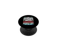 MY SUPERPOWER IS FINDING WATER HAZARDS WITHOUT A MAP PopSockets Adhesive PopGrip