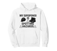 My Superpower Is Spotting Hazards | Workplace Safety Gift Pullover Hoodie