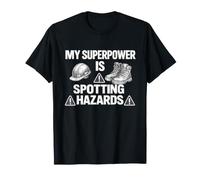 My Superpower is Spotting Hazards | Workplace Safety Gift T-Shirt