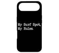 My Surf Spot My Rules Funny Surfing Quotes Apparel Case for iPhone Air