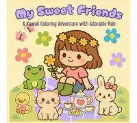 My Sweet Friends Coloring Book: A Kawaii Coloring Adventure with Adorable Pals