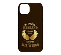 My Sweet Husband Angel Wings First-time Young Senior Widows Case for iPhone 14 Plus