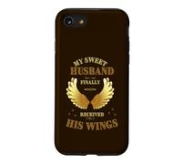 My Sweet Husband Angel Wings First-time Young Senior Widows Case for iPhone SE (2020) / 7/8