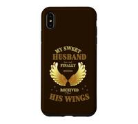 My Sweet Husband Angel Wings First-time Young Senior Widows Case for iPhone XS Max