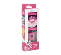 My sweety pop | Disney Alice in Wonderland Children's Hair Brush | Pink and Black Rectangular Styling Accessory | Gentle and Painless Detangling | Birthday Gift Idea for Girls