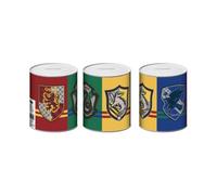 My sweety pop | Harry Potter Metal Money Box | Sealed Children's Savings Box | Hogwarts Gryffindor Slytherin | Educational Gift Sorcerer 10x10x12cm | Sturdy Tinplate