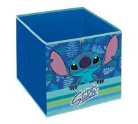 My sweety pop | Lilo & Stitch Storage Cube 31x31x31cm | Foldable Fabric Toy Box | Disney Textile Organizer for Shelves | Children's Room Decoration