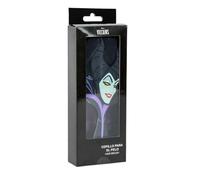 My Sweety Pop Maleficent Easy Detangling Hair Brush Without Pain | Disney Children's Rectangular Pneumatic Brush Purple and Black