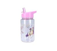 My sweety pop Plastic Bottle for Children Nursery, School, Holidays | Meal 12 cm 450 ml Hydration Unicorn Academy Transparent Purple