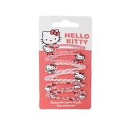 My sweety pop | Set of 6 Hello Kitty Hair Clips | 5 cm Clip Clips for Girls | Multi-coloured Kawaii Hair Accessories | Official Sanrio Birthday and School Gift Idea