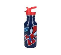 My sweety pop - Spidey Water Bottle for Children - Stainless Steel - Nursery, Preschool, School, Holiday, Meal, 22 cm, 500 ml, Hydration - Gift Idea - Bottle (Spidey - Blue/Red)