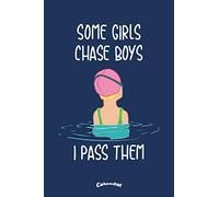 My Swim Girl Calendar: Cute Calendar, Diary or Journal Gift for Butterfly Stroke Swimmers, Backstroke Swim Club Members, Fans, Crawl Teachers or ... Cream Paper, Glossy Finished Soft Cover