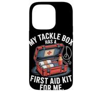 My Tackle Box Has a First Aid Kit Summer Saltwater Fishing Case for iPhone 14 Pro