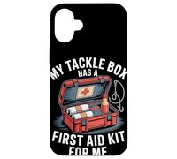 My Tackle Box Has a First Aid Kit Summer Saltwater Fishing Case for iPhone 16 Plus