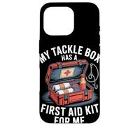 My Tackle Box Has a First Aid Kit Summer Saltwater Fishing Case for iPhone 16 Pro