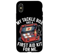 My Tackle Box Has a First Aid Kit Summer Saltwater Fishing Case for iPhone X/XS
