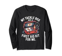 My Tackle Box Has a First Aid Kit Summer Saltwater Fishing Long Sleeve T-Shirt