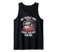 My Tackle Box Has a First Aid Kit Summer Saltwater Fishing Tank Top