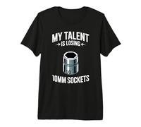 My Talent is Losing 10MM Sockets Car Guy Meme Car Mechanic Premium T-Shirt