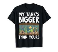 My Tank Is Bigger Than Yours Aquarium Lovers Fish Tank T-Shirt