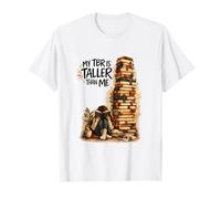My TBR is Taller Than Me Funny Book Lover Bookie T-Shirt