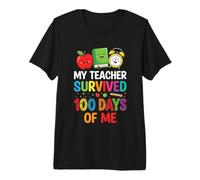 My Teacher Survived 100 Days of Me Premium T-Shirt