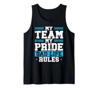 My Team My Pride Dad Life Rules Tank Top