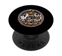 My Tent Cost More Than My First Car Overlanding Offroader PopSockets Adhesive PopGrip