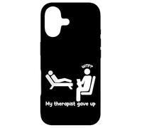 My Therapist Gave Up Funny Cringe Awkward Case for iPhone 17