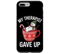 My Therapist Gave Up Funny Melting Snowman Christmas Meme Case for iPhone 7 Plus/8 Plus