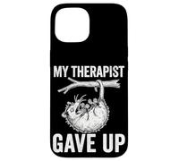 My Therapist Gave Up Funny Screaming Possum Opossum Meme Case for iPhone 15