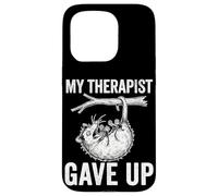 My Therapist Gave Up Funny Screaming Possum Opossum Meme Case for iPhone 15 Pro