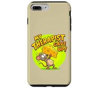 My Therapist Gave Up On Me Funny Mouse Cheese Case for iPhone 7 Plus/8 Plus