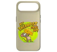 My Therapist Gave Up On Me Funny Mouse Cheese Case for iPhone Air