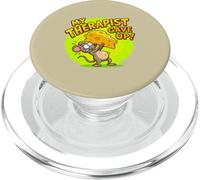 My Therapist Gave Up On Me Funny Mouse Cheese PopSockets PopGrip for MagSafe