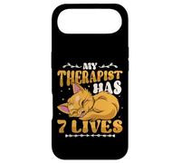 My Therapist Has 7 Lives Cat Lover Case for iPhone Air