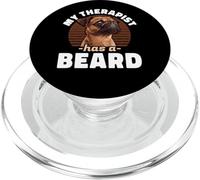 My Therapist Has A Beard Brussels Griffon Dog Parent PopSockets PopGrip for MagSafe
