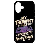 My Therapist Has A BPM Counter And Never Judges DJ Case for iPhone 17