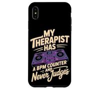 My Therapist Has A BPM Counter And Never Judges DJ Case for iPhone XS Max