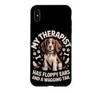 My Therapist Has Floppy Ears and a Wagging Tail Springer Case for iPhone XS Max