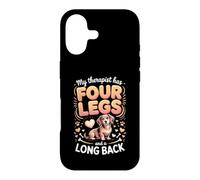 My Therapist Has Four Legs and a Long Back Dachshund Case for iPhone 17