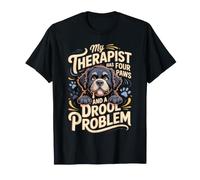 My Therapist Has Four Paws and a Drool Problem Newfie T-Shirt