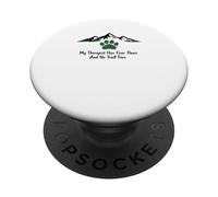 My Therapist Has Four Paws No Trail Fees Dog Hiking PopSockets Adhesive PopGrip