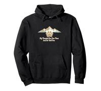 My Therapist Has Four Paws No Trail Fees Dog Hiking Pullover Hoodie