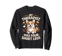 My Therapist Has Four Short Legs Corgi Welsh Corgis Sweatshirt