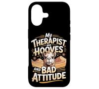 My Therapist Has Hooves And A Bad Attitude Camel Lover Case for iPhone 17