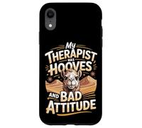 My Therapist Has Hooves And A Bad Attitude Camel Lover Case for iPhone XR